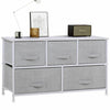 Fabric Chest of Drawers Cabinet Storage Unit Bedside Table w/ 2/3/4/5 Drawers UK