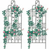 Set of 2 Vintage Garden Trellis Fence Panels Garden Climbing Aid 179 x 55cm