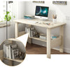 100CM Corner Computer Desk Kids Laptop Study Table Gaming Home Office w/ Shelves