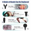 LCD Massage Gun Percussion Massager Muscle Relaxing Therapy Deep Tissue 4 Heads