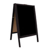 Double-Sided Sidewalk Easel Square Top A Frame Sandwich Board for Menus Sales
