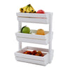 Wooden 2 3Tier Wood Vegetable Fruit Food Storage Rack Angled Kitchen Veg Storage