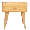 1 Drawer Small Wooden Bedroom Bedside Cabinet Furniture Nightstand Side Table