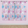 Official Licensed Character Pleated Curtains 54" or 72" Drop Kids Boys Girls