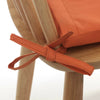 Waterproof Chair Seat Pads Outdoor Tie On Garden Patio Chair Cushions / Covers