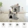Cat Activity Tower Tree Sisal-covered Scratching Posts and Perch 2 Plush Condos