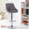2X Bar Stools Leather Swivel Gas Lift Chair Kitchen Breakfast Pub Black,Red,Grey