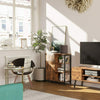 Industrial Storage Sideboard Large Rustic Cabinet Vintage Metal Console Table
