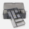 Waterproof Plastic Double Layers for Fishing Tackle Case Lures Bait Storage Box