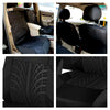 9PCS Black Car Seat Covers Protectors Universal Washable Pet Full Set Front Rear
