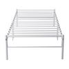 Metal Bed Frame Trundle Single Bed Guest Bed Sofa Bed Sustainable Black/White