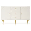 Sideboard Cabinet Cupboard with 2 Doors 3 Drawers Buffet Storage TV Unit HT