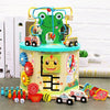 Wooden Activity Cube Bead Maze 8 in 1 Multi-purpose Educational Toys Baby Kids
