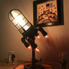 Table Lamp Industrial Rocket Lamp Ship Lamp Retro Steampunk Night Light Gifts