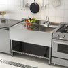 Stainless Steel Commercial Kitchen Sink Catering Sink Single Double Bowl Drainer