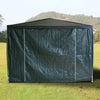 3x3M Heavy Duty Gazebo Marquee Canopy Waterproof Garden Patio Party Tent w/Sides