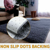 Fluffy Rugs Anti Slip Shaggy Rug Carpet Mat Living Room Floor Bedroom Area Rugs.