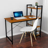 Folding Study Office Desk Table Computer Desk Wooden Laptop Office Workstation