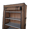 Shoe Rack Storage Organiser Cabinet Stand 20 Pairs Dustproof Black Brown Grey
