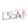 DIY TV Stand Display Storage Shelf Entertainment Units Living Room Bedroom White