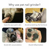 Electric Pet Nail Grinder Safe Claw Grooming Trimmer Dog Cat Paws Clipper Tools