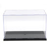 UK Perspex Acrylic Display Case 31cm H Box Plastic Base Dustproof Figure Trophy