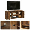 Vintage Retro TV Stand Sideboard Storage Cabinet Media Unit Slim Rustic Cupboard