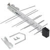 20 Element Digital TV Aerial HD Freeview Loft/Outdoor Ariel Arial Antenna 4G