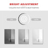 LED Bathroom Mirror Cabinet with Demister Socket 3 Color Light Dimmable 1000x600