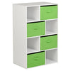 White Cube Kids Bedroom Unit & Storage Box Shelves Childrens Furniture