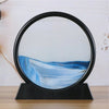 3D Moving Sand Frame Art Picture Glass Sandscape in Motion Display Flowing Gift
