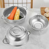 Stainless Steel Mesh Colander Kitchen Bowl Drainer Vegetable Sieve S M LXL