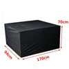 Heavy Duty Waterproof Garden Patio Furniture Cover for Rattan Table Cube Outdoor