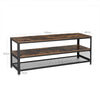 Industrial Style TV Stand Large Vintage Lowboard Console Table Rustic Unit Metal