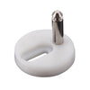 PAIR OF QUALITY TOP FIX WC TOILET SEAT HINGE FITTINGS QUICK RELEASE HINGES