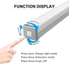Wireless LED PIR Motion Sensor Light USB Rechargeable Strip Cabinet Closet Lamp