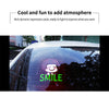 Car LED Display Screen APP Bluetooth-compatible Control Emoticons Board GIF 12V