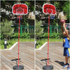 200cm Free Standing Basketball Hoop Net Kid Backboards Stand Rack Set Adjustable