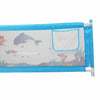 Kids Bed Guard Toddler Safety Children Bedguard Folding Metal Rail 180cm Blue UK