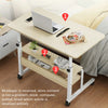 Laptop Table Notebook Computer Desk Adjustable Portable Trolley Sofa Bed Tray