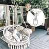 360° Hammock Chair Hanging Ceiling Mount Spring Snap Swivel Hooks Hardware UK