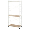 4 Tier storage bookshelf Shelf Coat stand Clothes Rail Hallway Shoe Rack Storage