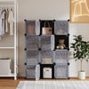 Mondeer 12 Cube Plastic Storage Wardrobe DIY Clothes Closet Organizer Cupboard