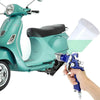 Auto Paint HVLP Air Spray Gun Kit Gravity Feed Car Primer 0.8/1.4mm Nozzle + Box