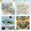Nautical Fishing Net Seaside Wall Beach Party Sea Shells Home Garden Decor