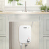 Electric Tankless Instant Hot Water Heater Boiler for Kitchen Bathroom Caravan