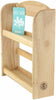 Wooden Spice Rack 2/3-Tier Wall Herbs Jars Holder Stand Wood Kitchen Storage