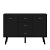 Modern 47" Sideboard Buffet Storage Cabinet Console Table 2 Doors 3 Drawers Home