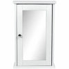 NEW SINGLE MIRROR CABINET WITH SHELF WALL MOUNTED STORAGE BATHROOM TOILET HOME
