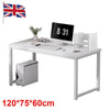 Computer Desk Study Table PC Laptop Workstation Home Office Furniture Wood UK
